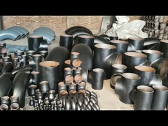 اتصالات فولاد کربنی اتصالات لوله جوشی لب به لب سیاه رنگ 1.5 بعدی 90 درجه