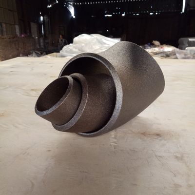 Abs Certificate Butt Weld Tube Fittings Black Elbow For Pipe